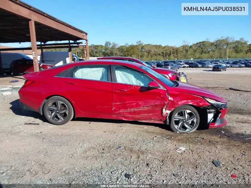 KMHLN4AJ5PU038531 2023 Hyundai Elantra Hybrid Limited