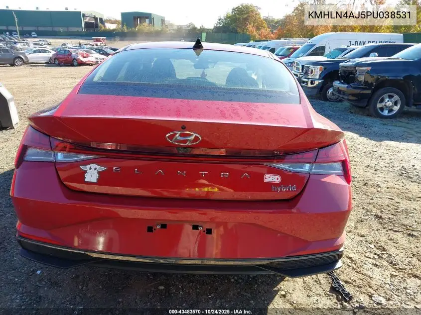 KMHLN4AJ5PU038531 2023 Hyundai Elantra Hybrid Limited