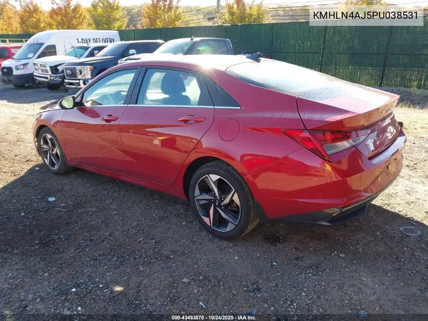 KMHLN4AJ5PU038531 2023 Hyundai Elantra Hybrid Limited