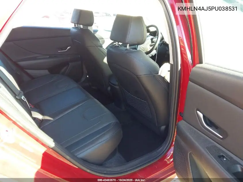 KMHLN4AJ5PU038531 2023 Hyundai Elantra Hybrid Limited
