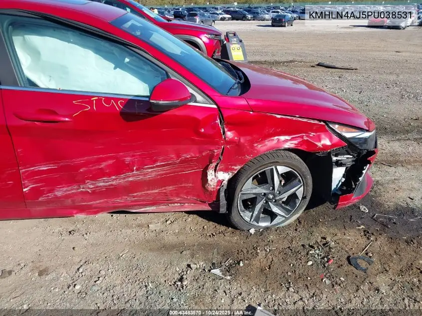 KMHLN4AJ5PU038531 2023 Hyundai Elantra Hybrid Limited