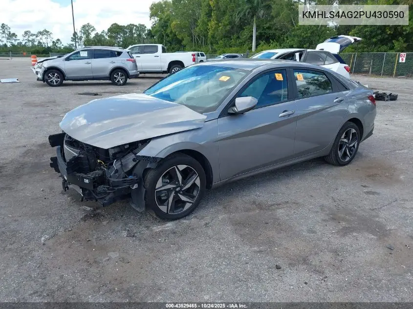 KMHLS4AG2PU430590 2023 Hyundai Elantra Sel