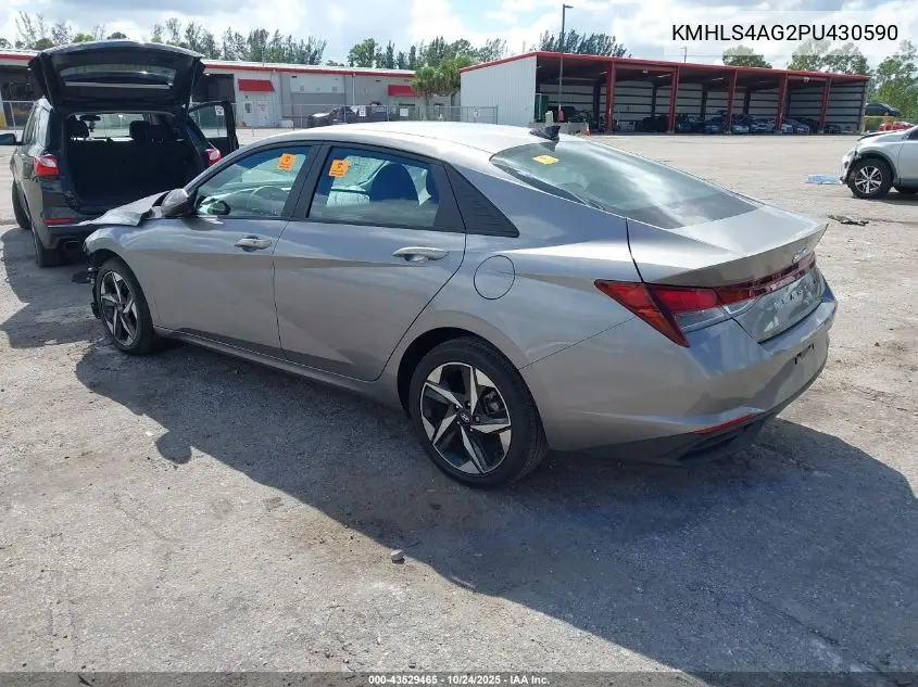 KMHLS4AG2PU430590 2023 Hyundai Elantra Sel