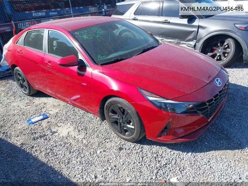 KMHLM4AG2PU456486 2023 Hyundai Elantra Sel