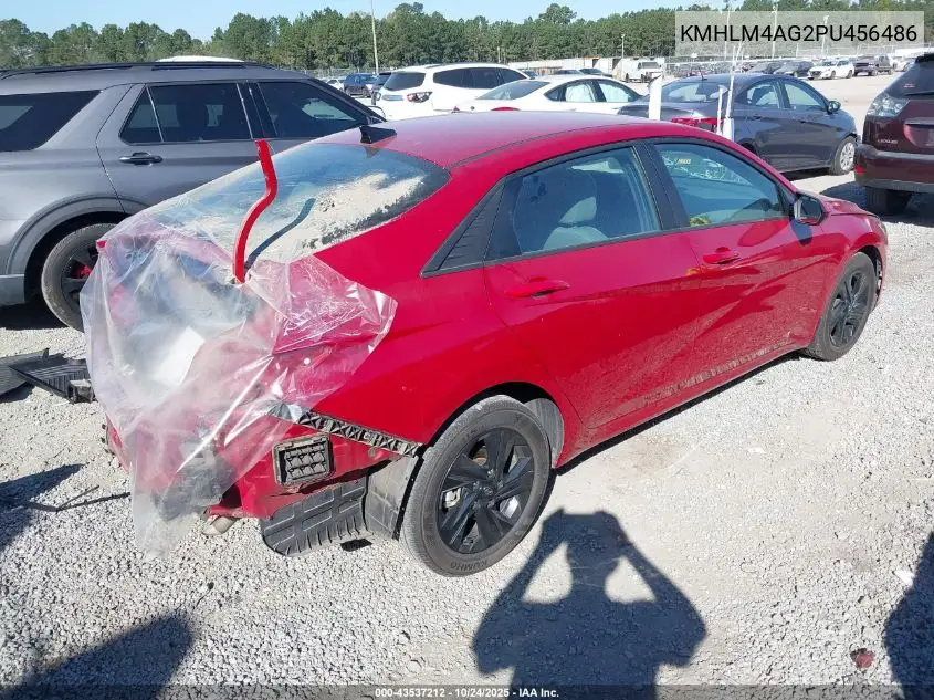 KMHLM4AG2PU456486 2023 Hyundai Elantra Sel
