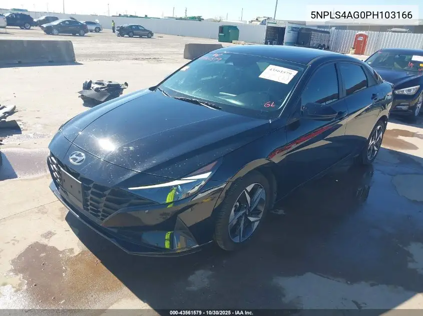 5NPLS4AG0PH103166 2023 Hyundai Elantra Sel