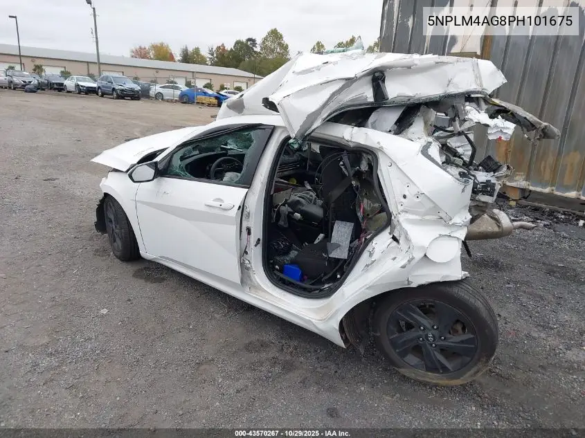 5NPLM4AG8PH101675 2023 Hyundai Elantra Sel