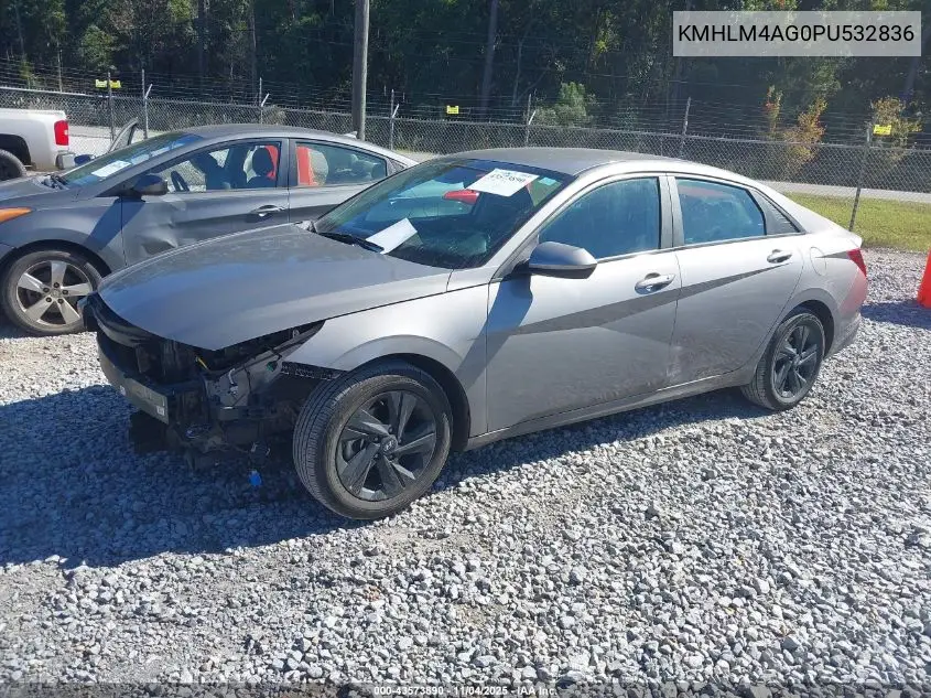 KMHLM4AG0PU532836 2023 Hyundai Elantra Sel