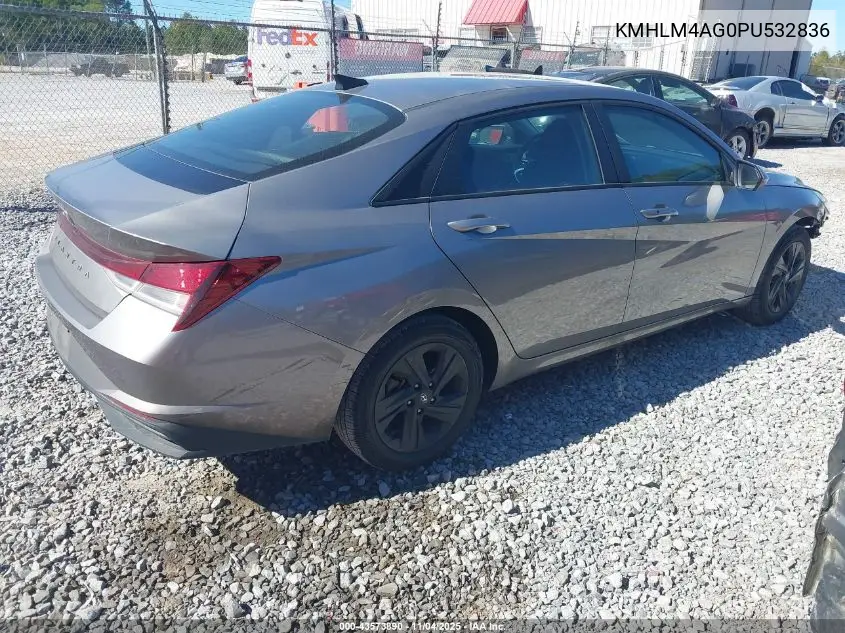 KMHLM4AG0PU532836 2023 Hyundai Elantra Sel