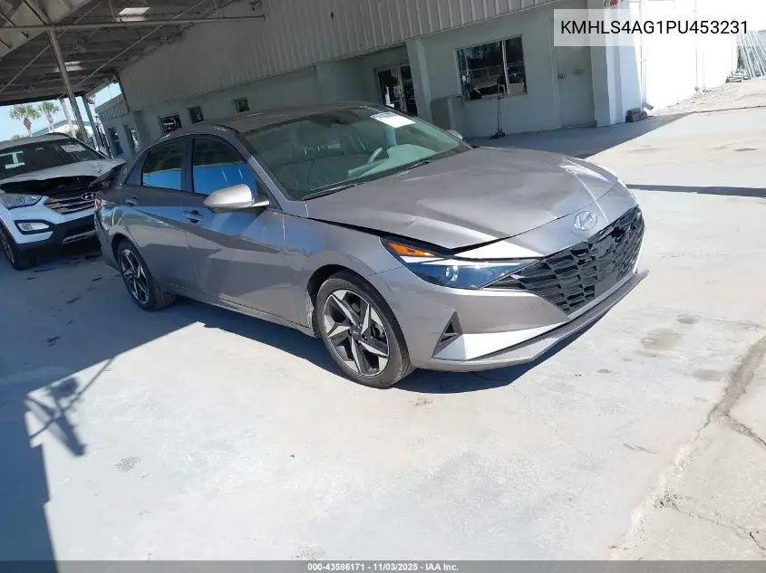 KMHLS4AG1PU453231 2023 Hyundai Elantra Sel