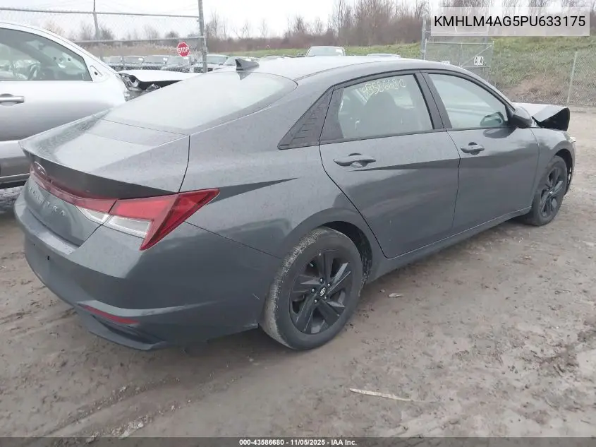 KMHLM4AG5PU633175 2023 Hyundai Elantra Sel