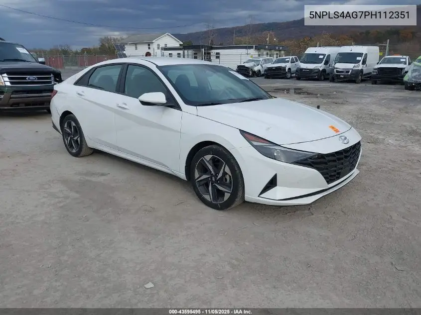 5NPLS4AG7PH112351 2023 Hyundai Elantra Sel