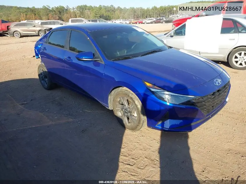 KMHLM4AG1PU628667 2023 Hyundai Elantra Sel