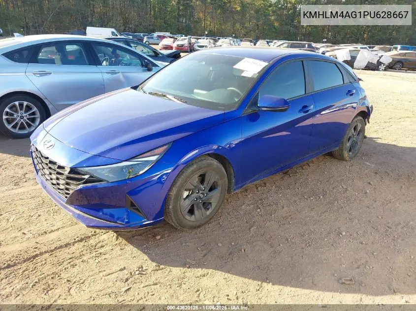 KMHLM4AG1PU628667 2023 Hyundai Elantra Sel