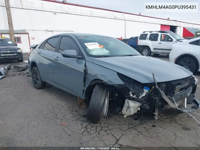 KMHLM4AG0PU395431 2023 Hyundai Elantra Sel
