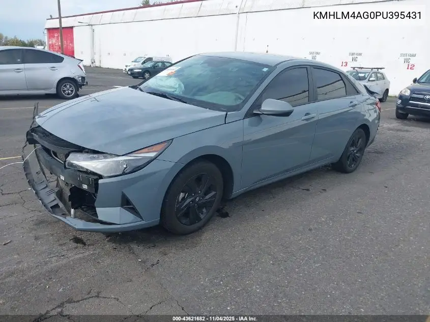 KMHLM4AG0PU395431 2023 Hyundai Elantra Sel