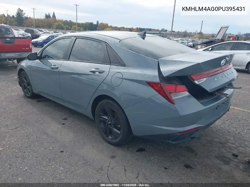 KMHLM4AG0PU395431 2023 Hyundai Elantra Sel