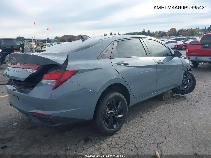 KMHLM4AG0PU395431 2023 Hyundai Elantra Sel