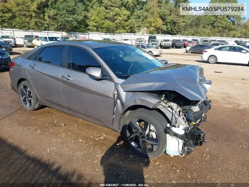 KMHLS4AG5PU579284 2023 Hyundai Elantra Sel