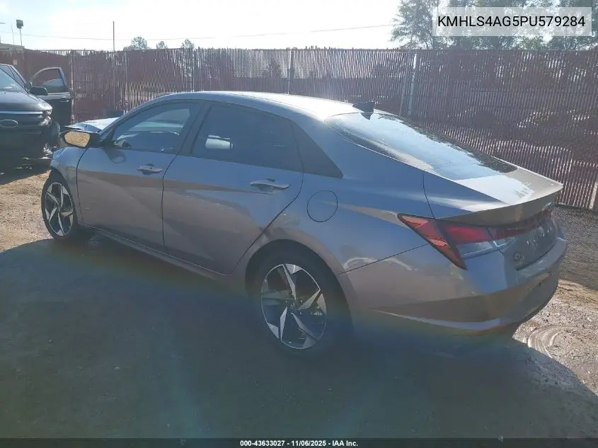 KMHLS4AG5PU579284 2023 Hyundai Elantra Sel
