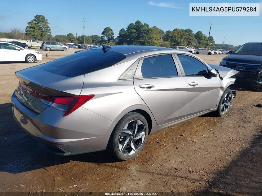 KMHLS4AG5PU579284 2023 Hyundai Elantra Sel