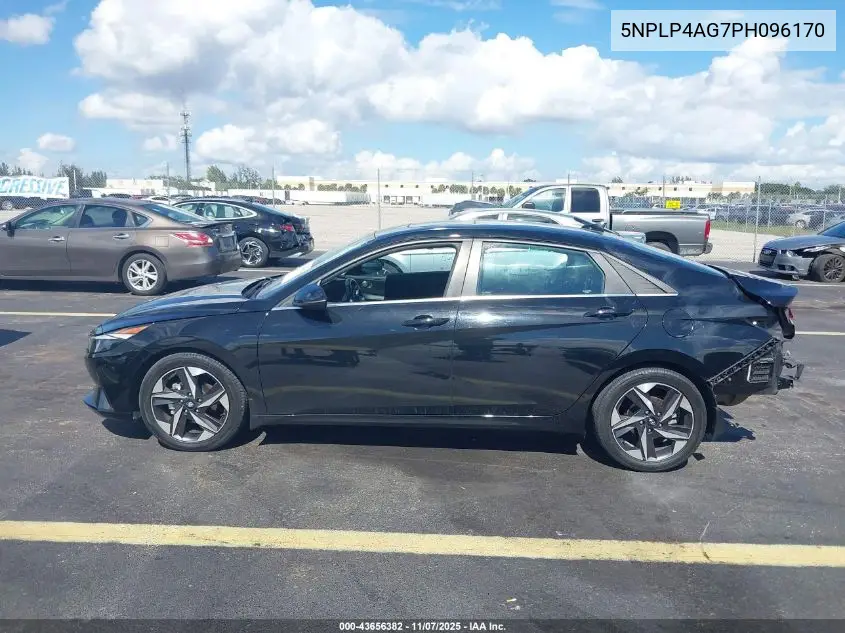 5NPLP4AG7PH096170 2023 Hyundai Elantra Limited