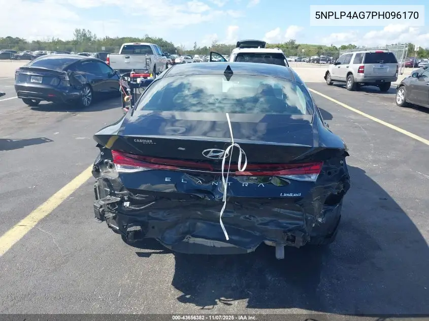 5NPLP4AG7PH096170 2023 Hyundai Elantra Limited