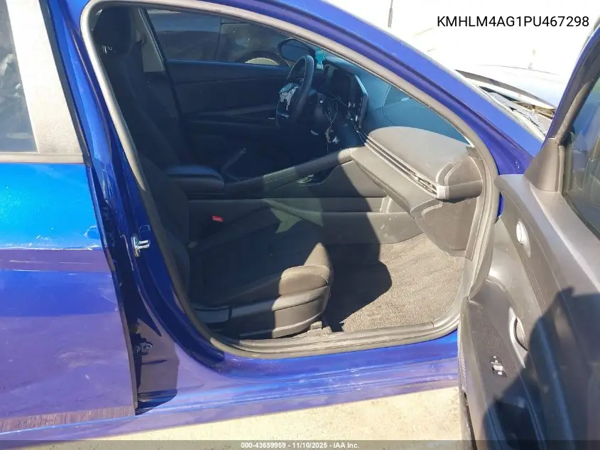 KMHLM4AG1PU467298 2023 Hyundai Elantra Sel