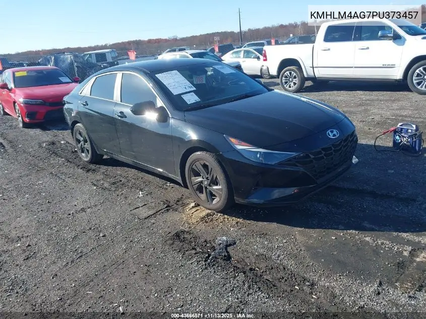 KMHLM4AG7PU373457 2023 Hyundai Elantra Sel