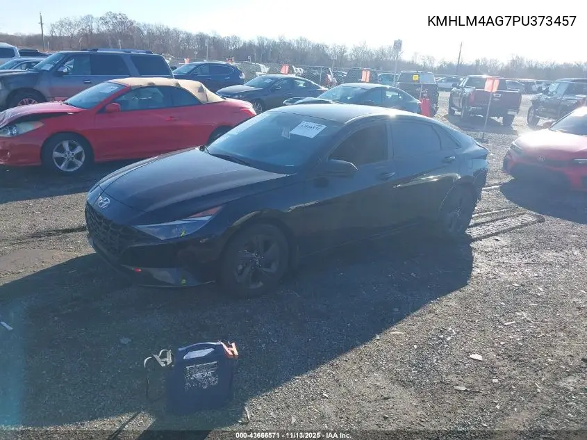 KMHLM4AG7PU373457 2023 Hyundai Elantra Sel