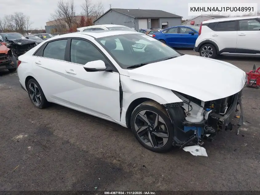 KMHLN4AJ1PU048991 2023 Hyundai Elantra Hybrid Limited