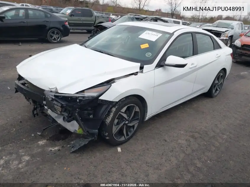 KMHLN4AJ1PU048991 2023 Hyundai Elantra Hybrid Limited