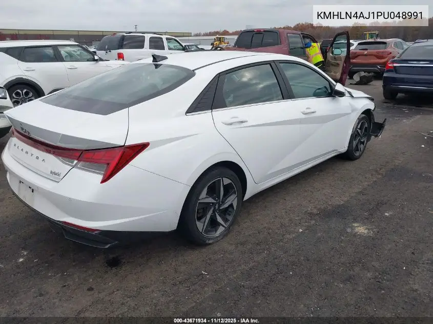 KMHLN4AJ1PU048991 2023 Hyundai Elantra Hybrid Limited
