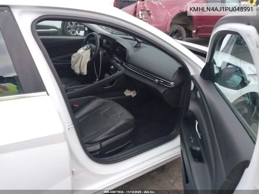 KMHLN4AJ1PU048991 2023 Hyundai Elantra Hybrid Limited