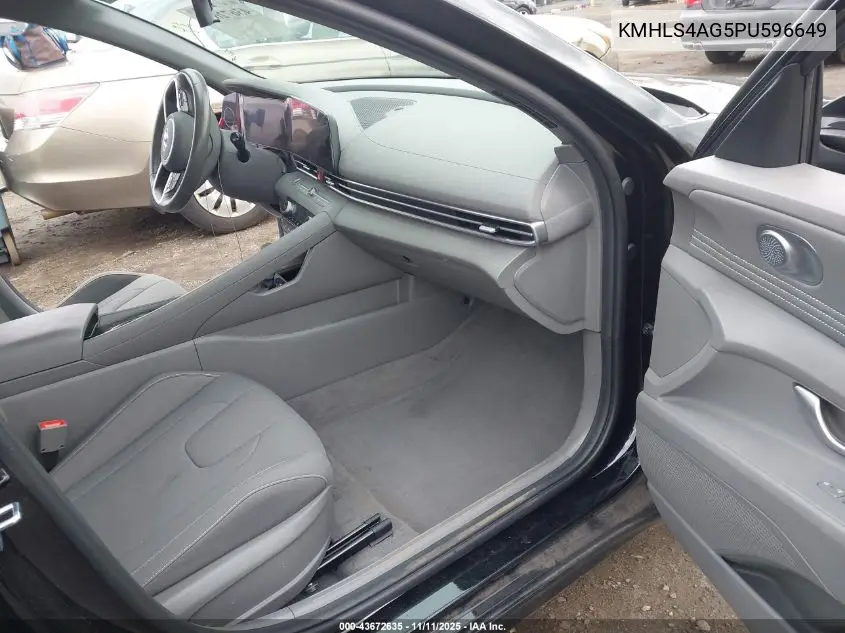 KMHLS4AG5PU596649 2023 Hyundai Elantra Sel