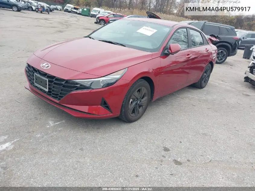 KMHLM4AG4PU579917 2023 Hyundai Elantra Sel