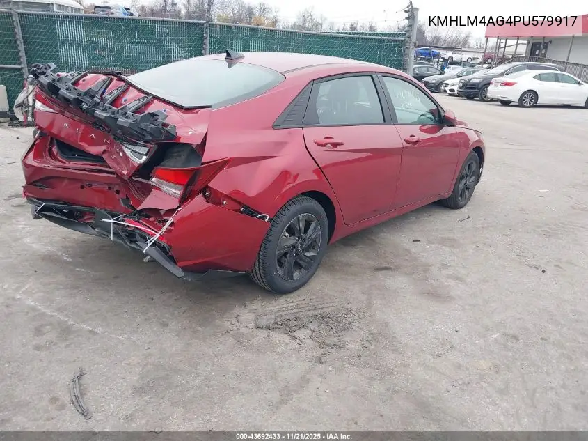 KMHLM4AG4PU579917 2023 Hyundai Elantra Sel