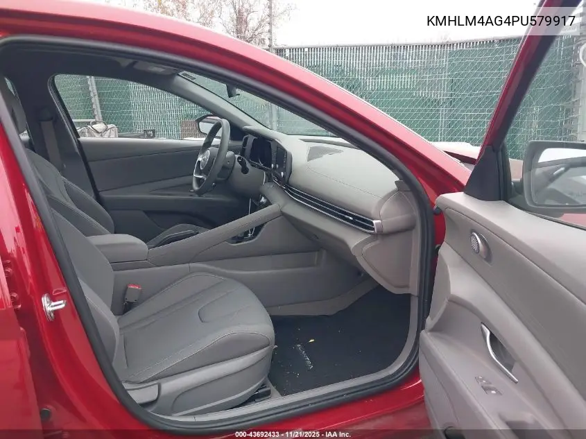 KMHLM4AG4PU579917 2023 Hyundai Elantra Sel