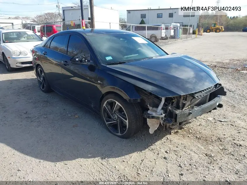 KMHLR4AF3PU402493 2023 Hyundai Elantra N Line