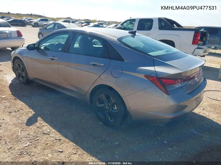 KMHLM4AG9PU477531 2023 Hyundai Elantra Sel
