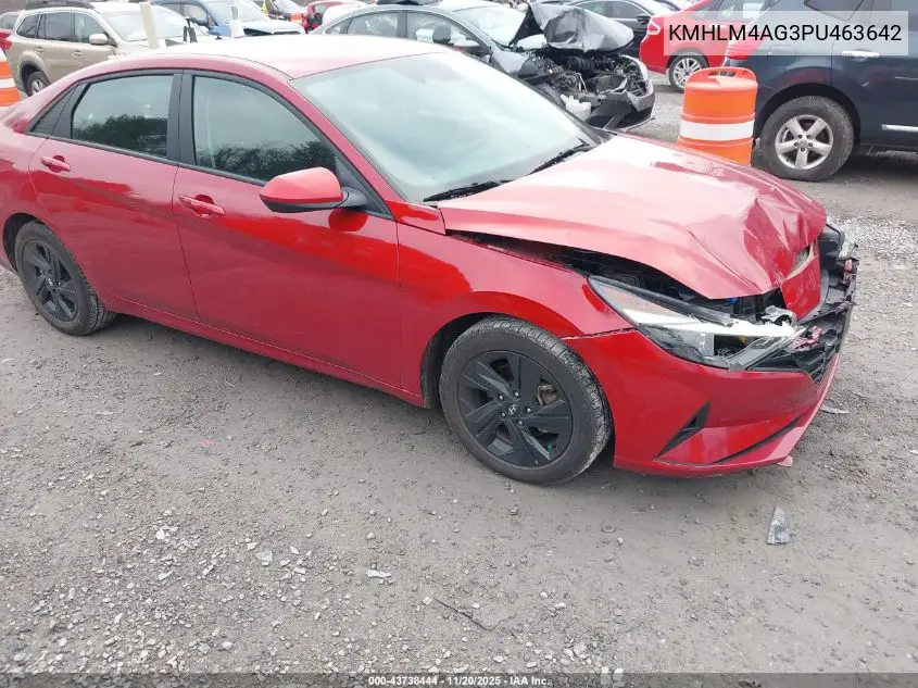 KMHLM4AG3PU463642 2023 Hyundai Elantra Sel