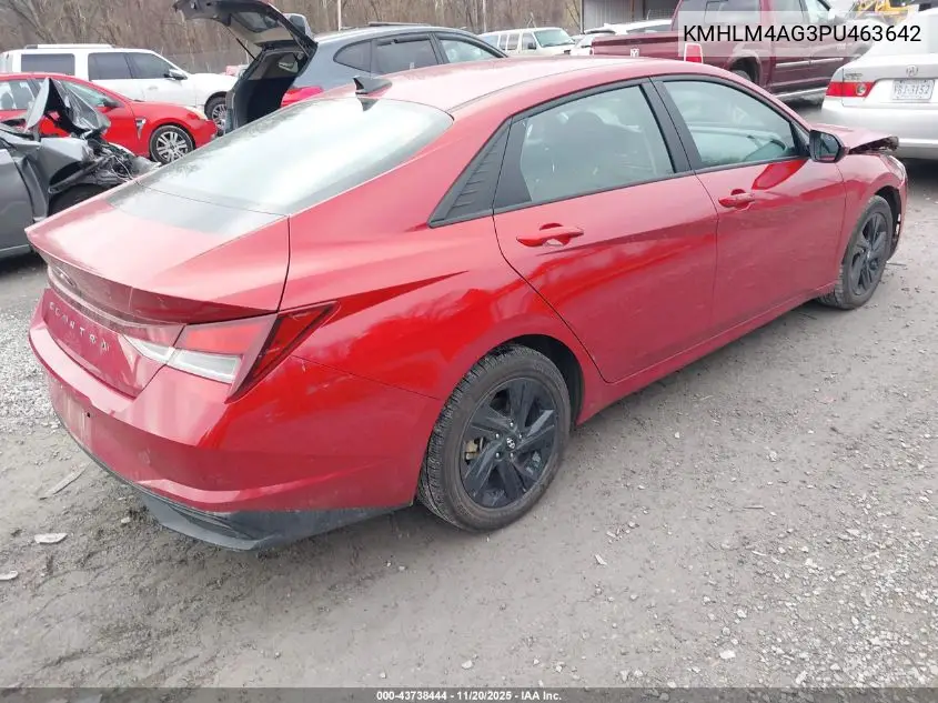 KMHLM4AG3PU463642 2023 Hyundai Elantra Sel