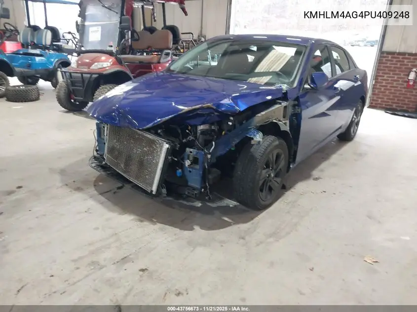 KMHLM4AG4PU409248 2023 Hyundai Elantra Sel