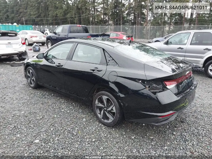 KMHLS4AG6PU621011 2023 Hyundai Elantra Sel