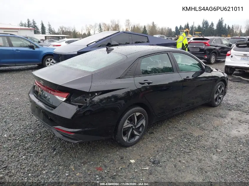KMHLS4AG6PU621011 2023 Hyundai Elantra Sel