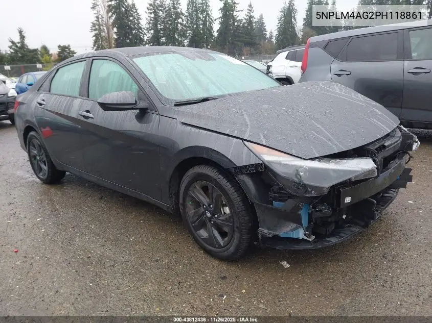 5NPLM4AG2PH118861 2023 Hyundai Elantra Sel
