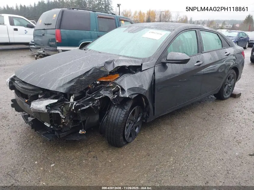 5NPLM4AG2PH118861 2023 Hyundai Elantra Sel