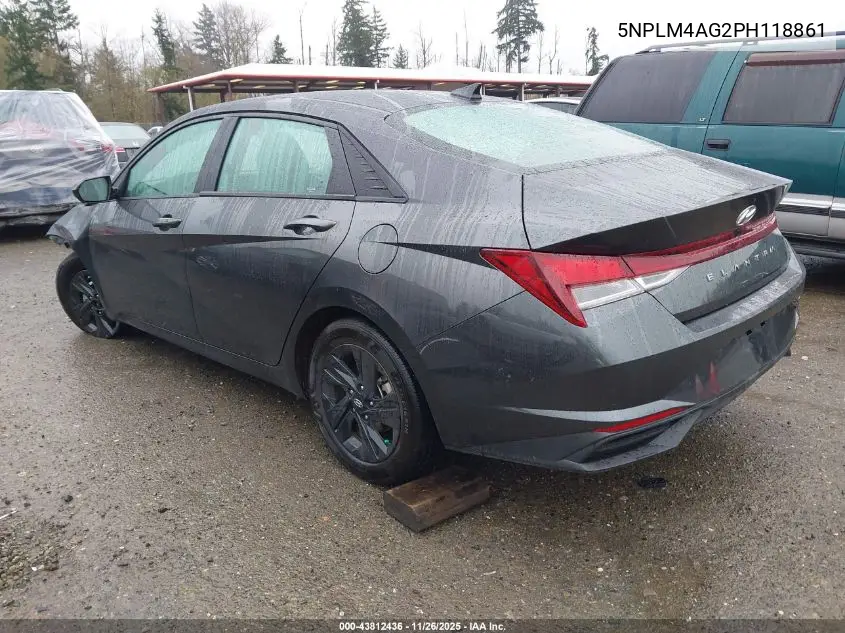 5NPLM4AG2PH118861 2023 Hyundai Elantra Sel