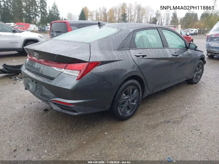 5NPLM4AG2PH118861 2023 Hyundai Elantra Sel