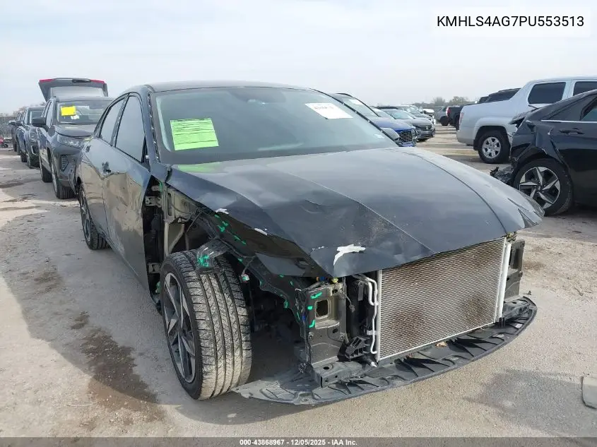 KMHLS4AG7PU553513 2023 Hyundai Elantra Sel